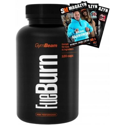 GymBeam FueBurn 120 kapslí – Zboží Mobilmania