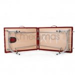 Medimas hliníkové masérské lehátko "Ultra 3" červená – Zboží Dáma