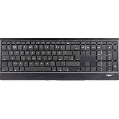 Klávesnice Rapoo E9500M, CZ+SK layout - černá – Zboží Živě