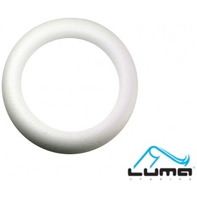 Luma Věnec polystyrenový 100 mm bílá