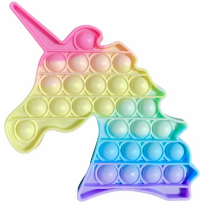 Pop It Rainbow antistresová hračka jednorožec – Zboží Mobilmania
