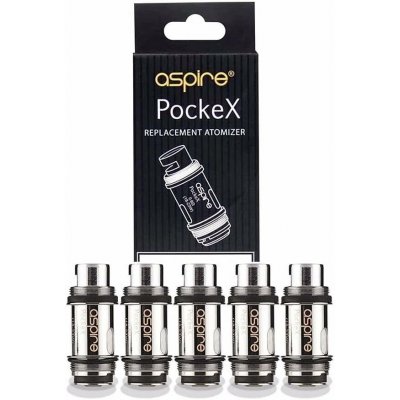 Aspire PockeX Coil 5 ks 0.6 ohm – Hledejceny.cz