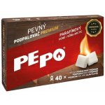 PE-PO Premium pevný podpalovač 40 ks