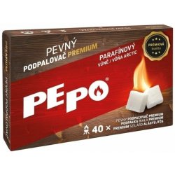PE-PO Premium pevný podpalovač 40 ks