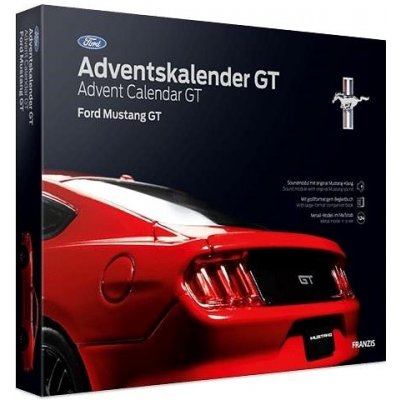 Franzis adventní kalendář Ford Mustang GT se zvukem 1:24