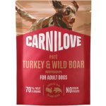 Carnilove Dog Paté Turkey & Wildboar with Rosehips 300 g – Sleviste.cz