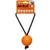 Hračka pro psa EXPLORER DOG AirBall na provaze Oranžový 6,5 cm