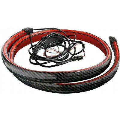 LED pásek na spoiler, brzdové světlo, carbon 12V/120 cm – Hledejceny.cz