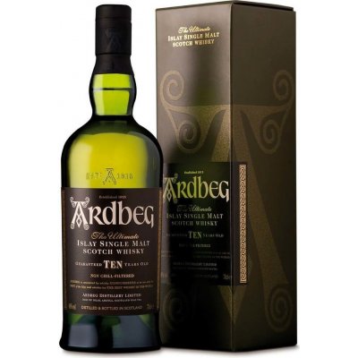 ARDBEG 10y 46% 1 l (karton) – Zbozi.Blesk.cz