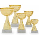 Pohár EKONOM výška 11 cm zlatý – Sleviste.cz