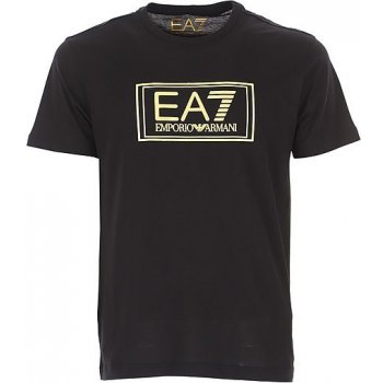Emporio Armani EA7 luxusní pánské tričko t-shirt GOLD