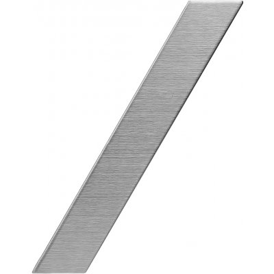 Richter Czech Domovní lomítko „/", nerez, výška 120 mm – RN.120L./.N – Sleviste.cz