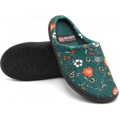 Gezer dámské papuče Květy zelená – Sleviste.cz