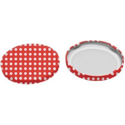 Zavařovací víčko TWIST TO82 10ks puntík – Sleviste.cz