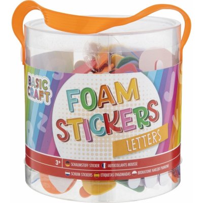 Pěnové samolepky písmena - čísla – Sleviste.cz