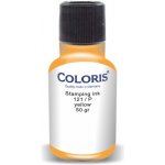 Coloris Razítková barva 121 P pro savé povrchy žlutá 50 g – Zbozi.Blesk.cz