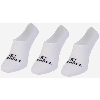 O'Neill FOOTIE 3PK Sada tří párů ponožek v bílé