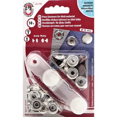 Kohinoor Druky kovové 15 mm, měděné – Hledejceny.cz