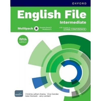 English File Fifth Edition Intermediate Multipack B with Exam Confidence - Latham-Koenig Christina, Oxenden Clive – Zboží Mobilmania