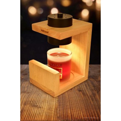 Dedra aroma lampa dřevo 10 cm – Sleviste.cz