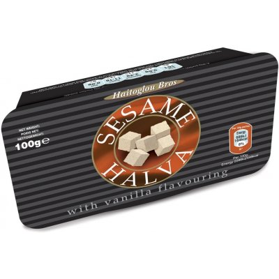Haitoglou Sezamová chalva ve vaničce Vanilka 100 g