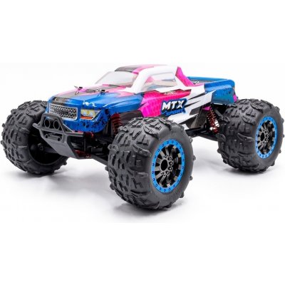 FUNTEK RC auto MTX elektro Offroad Truggy ,,NOVINKA 2022 - 2.4GHz RTR 4wd růžovo/fialovo/modrá verze 1:12