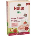 HOLLE Bio ovesná mléčná kaše s jablkem a jahodami 250 g – Zboží Dáma