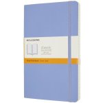 Moleskine Zápisník měkké desky A5 linkovaný nebesky modrý – Sleviste.cz