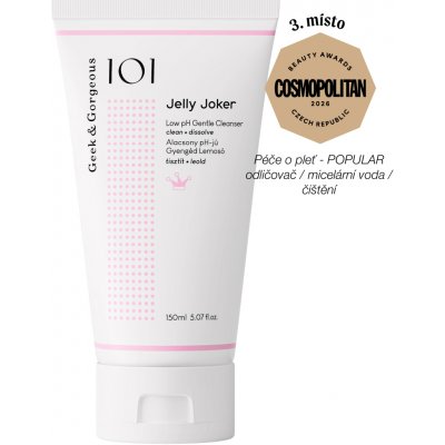 Geek & Gorgeous Jelly Joker Cleanser Facial Hidratant 150 ml – Zboží Mobilmania