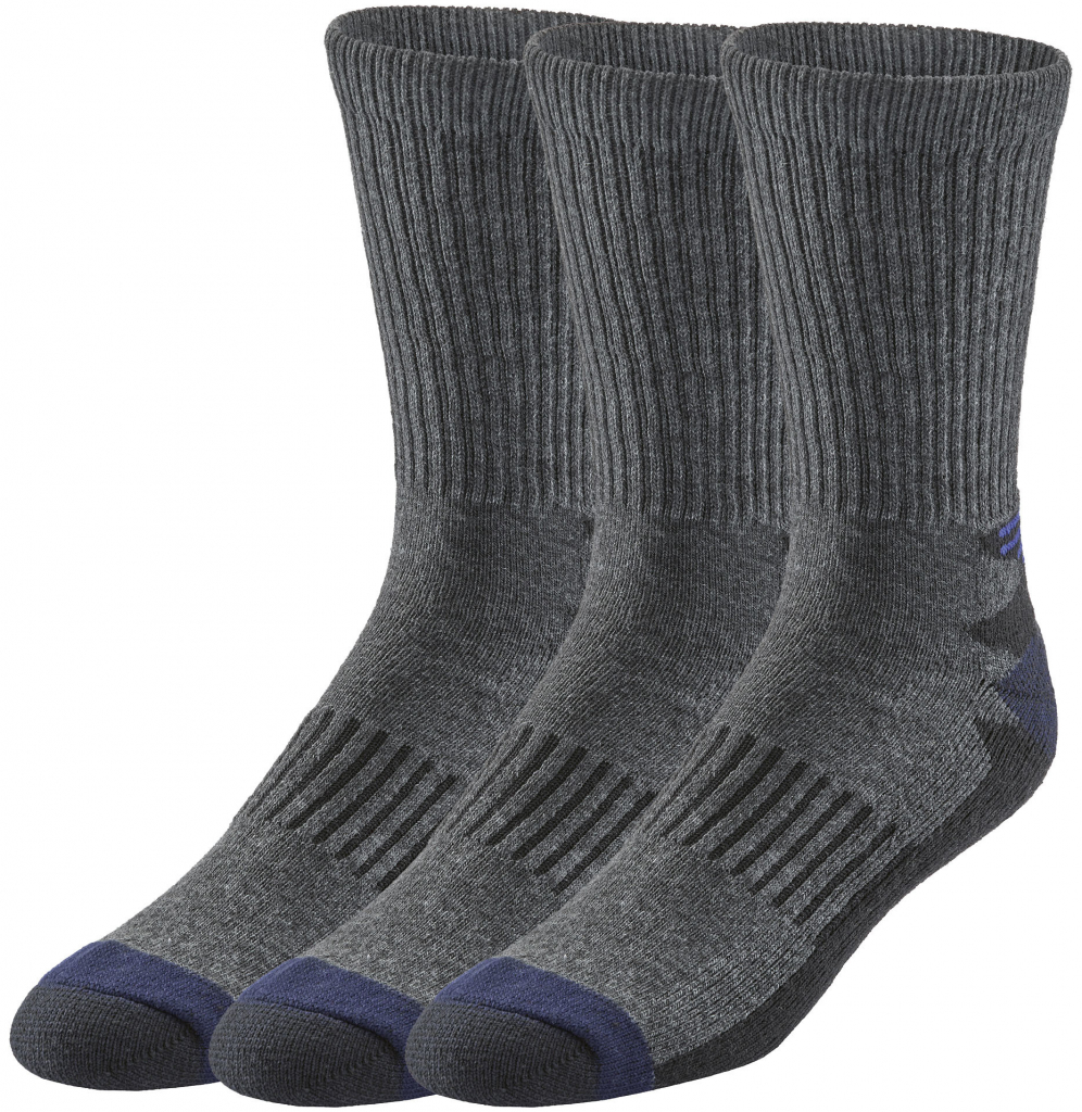 Parkside pánské pracovní ponožky 3 páry tmavě šedá
