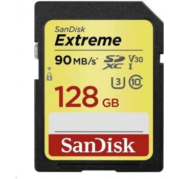 SanDisk Extreme SDXC 128 GB UHS-I U3 139750