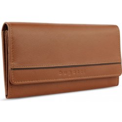 Bugatti Dámská kožená s klopou RFID Banda Ladies Wallet 49133507 koňaková