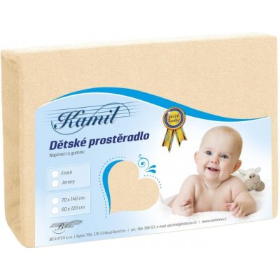 Bellatex prostěradlo froté citrusové 60x120