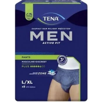 Tena Men Pants Plus Blue L/XL 8ks
