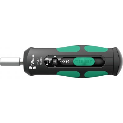 Wera Momentový šroubovák 7515 Kraftform Safe-Torque Speed, 2-6 Nm, 1/4"" – Sleviste.cz