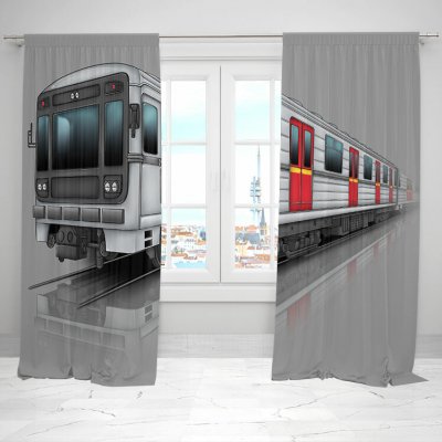 IMPAR Závěsy Metro 71 (Rozměr : 140x250, Materiál: Blackout) – Hledejceny.cz