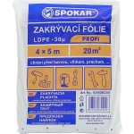 Spokar Fólie zakrývací 4 x 5 m LDPE-30MY – Zboží Mobilmania