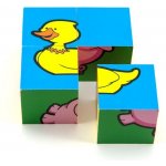 Teddies kostky kubus moje první zvířátka 4 ks v krabici – Sleviste.cz