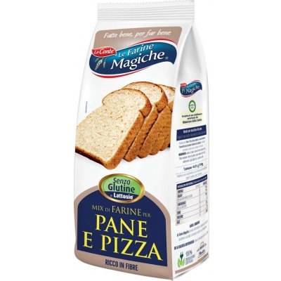 Lo Conte Bezlepková směs Farina Mix Pane e Pizza senza Glutine 0,5 kg – Zboží Dáma