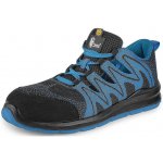 Canis CXS TEXLINE MOLAT S1P ESD polobotka černo-modrá – Zboží Dáma