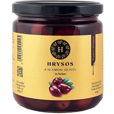 Hrysos Kalamata nakládané olivy z Řecka 380 g – Hledejceny.cz