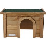 Kerbl Domeček pro králíky a jiné hlodavce dřevěný 59 x 39 x 30 cm – Zboží Mobilmania