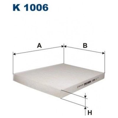 FILTRON Kabinový filtr K 1006 | Zboží Auto