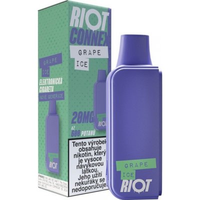 RIOT Connex kapsle Grape Ice 20 mg 1 ks – Zboží Mobilmania