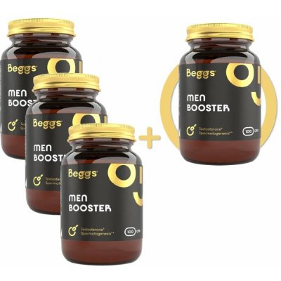 Beggs 3+1 Men Booster 100 kapslí – Hledejceny.cz