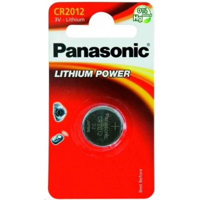 PANASONIC CR-2012EL/1B 1ks 2B410587 – Zboží Mobilmania
