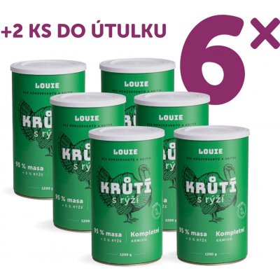 Louie krůtí s rýží 1,2 kg