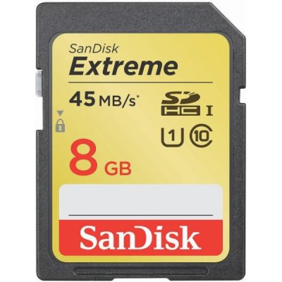 SanDisk SDHC class 10 8 GB SDSDX-008G-X46 – Zbozi.Blesk.cz