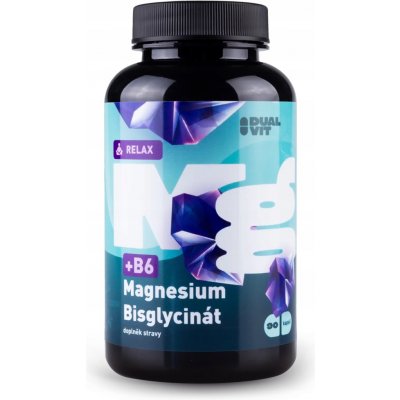 Dualvit Magnesium Bisglycinát 1000 mg 90 kapslí – Hledejceny.cz