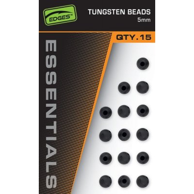 Fox Zarážky Edges Essentials Tungsten Beads 5 mm 15 ks – Zbozi.Blesk.cz